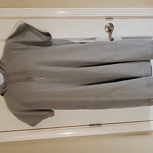 META Activewear Gray Sweatshirt Dress